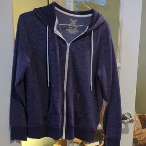 Women's Purple Hoodie Sweater
